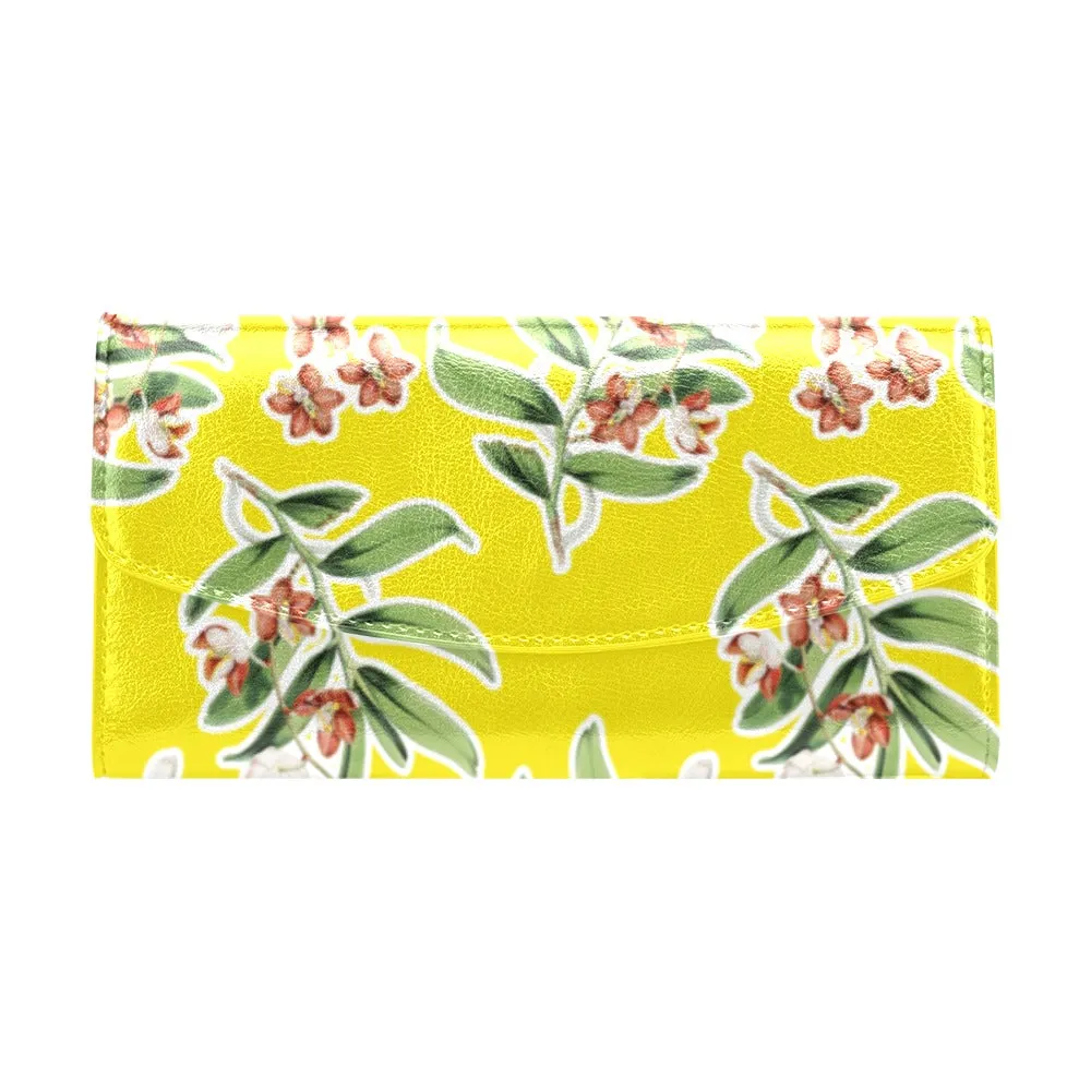 Floral Women's Flap Wallet