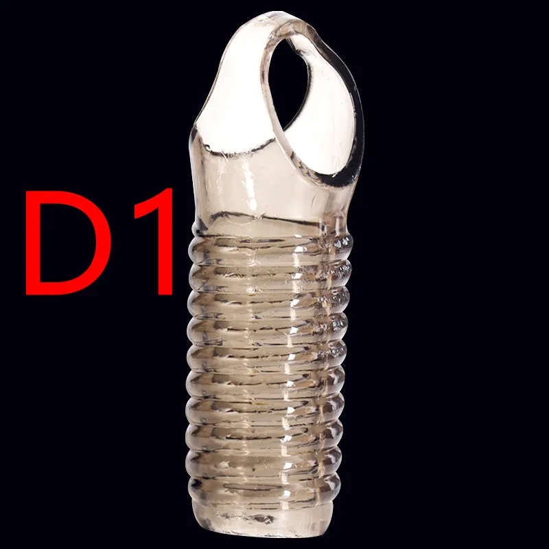 Foreskin Correction Erection Enhancement Crystal Penis Sleeve