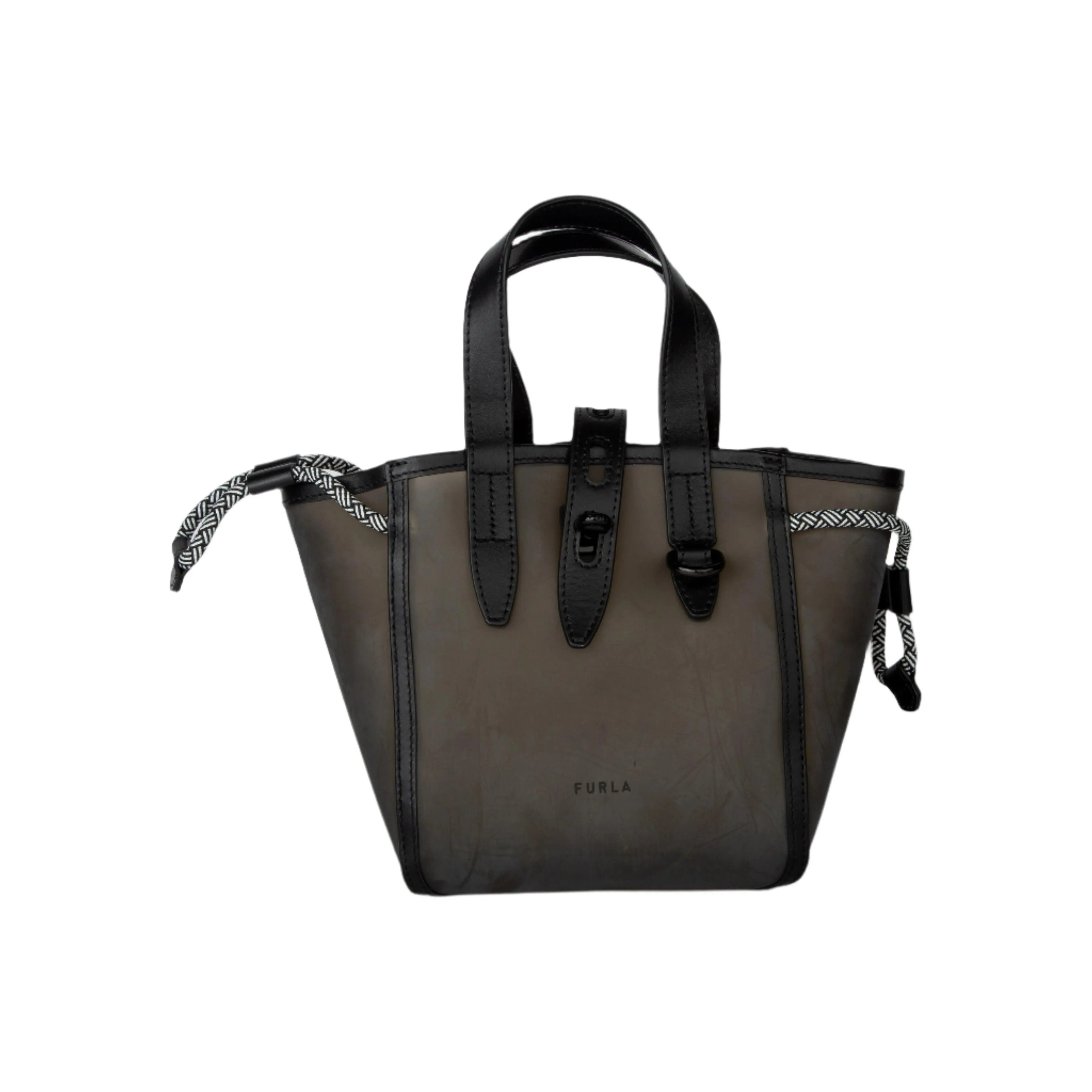 Furla Net Mini Tote - Lucid Black