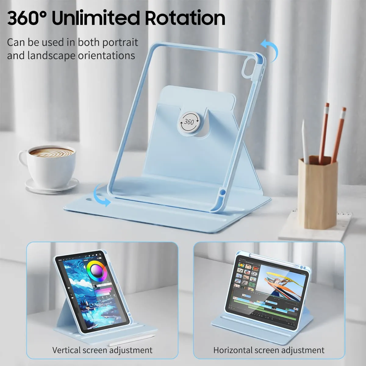 Fusion | iPad Series Snap 360° Stand Impact Resistant Case