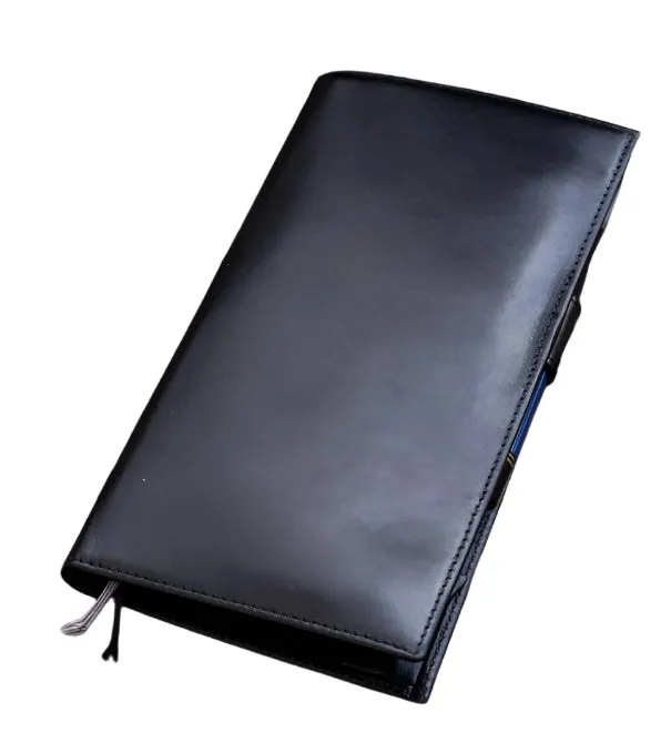 Galen Leather - Hobonichi Weeks Mega Cover/Wallet Insert  - Regular Size - Black