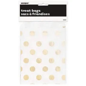 Gold Dot Treat Bag