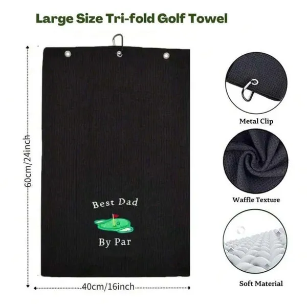 Golf Towel - Best Dad By Par