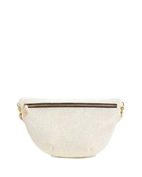 Grande Fanny Bag in Cream Perf