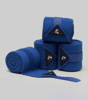 Horse Polo Fleece Bandages Royal Blue