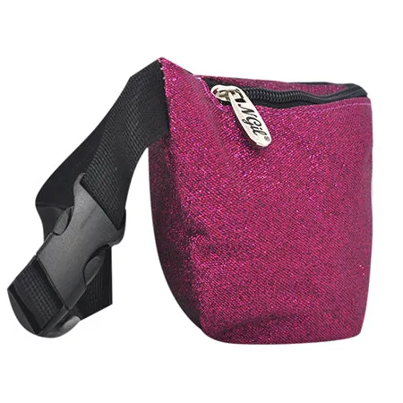 Hot Pink Glitter Fanny Pack