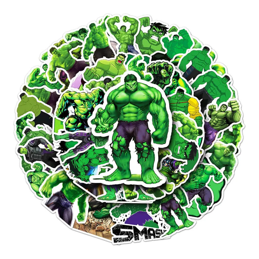 Hulk Sticker Set