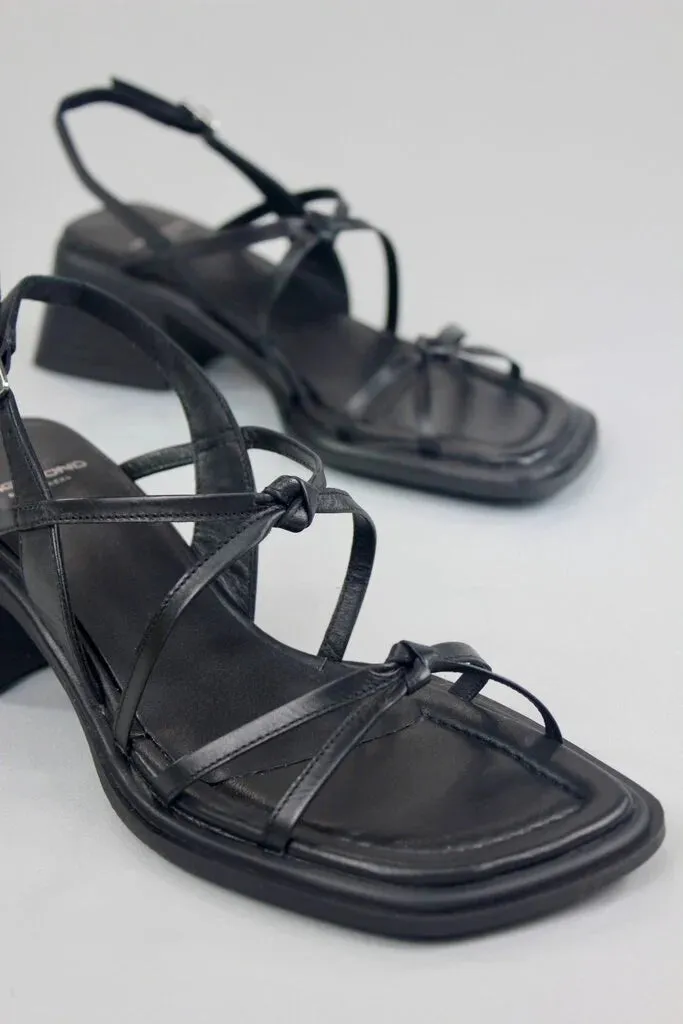 Ines Strappy Sandal Black