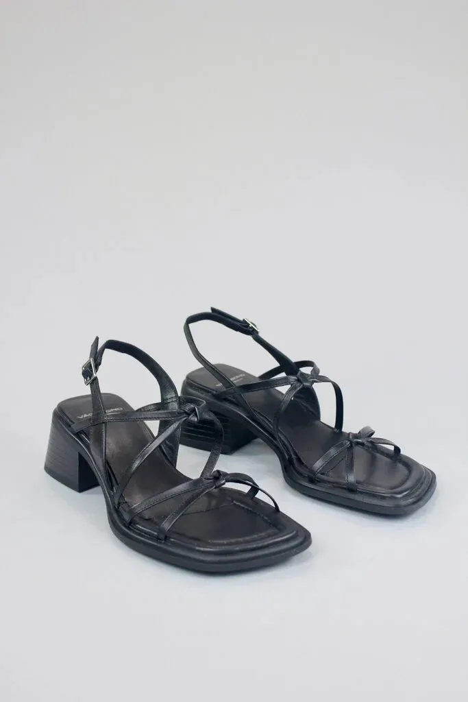 Ines Strappy Sandal Black