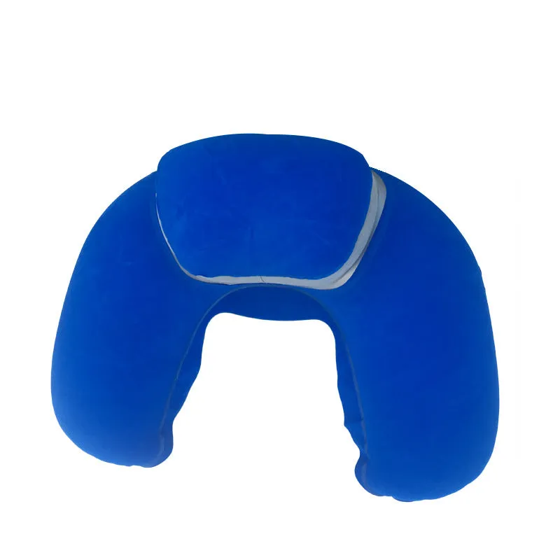 Inflatable Two-in-one Pillow Travel Three Pieces U-shape Pillow Inflatable Pillow Travel Pillow