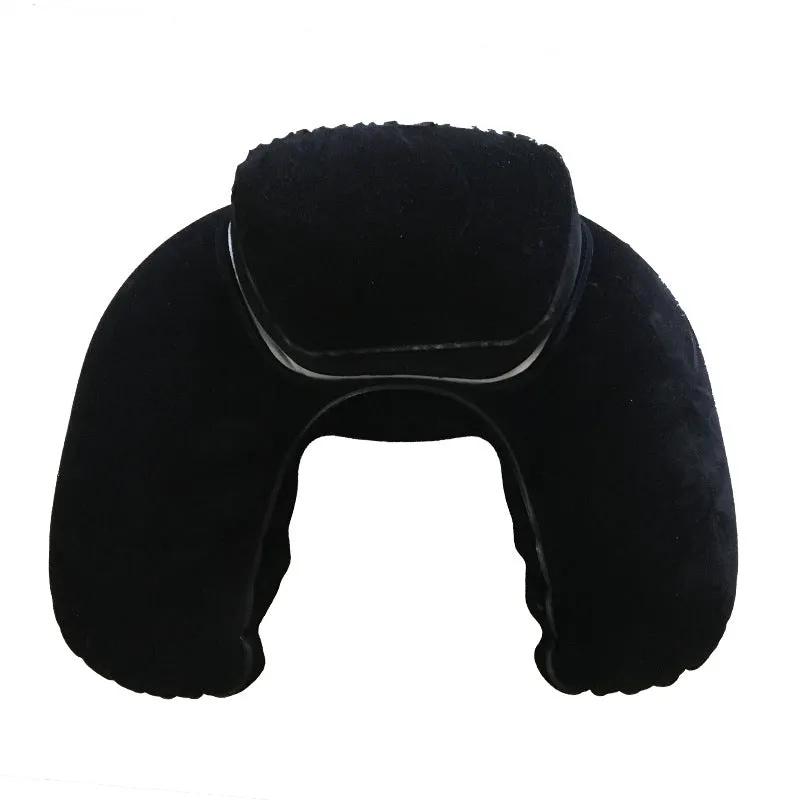 Inflatable Two-in-one Pillow Travel Three Pieces U-shape Pillow Inflatable Pillow Travel Pillow