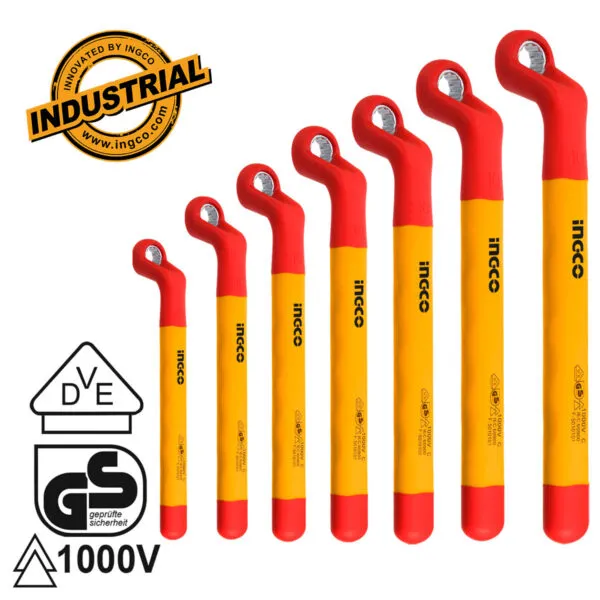 Ingco 7PCS insulated ring wrench set HKISPA0702