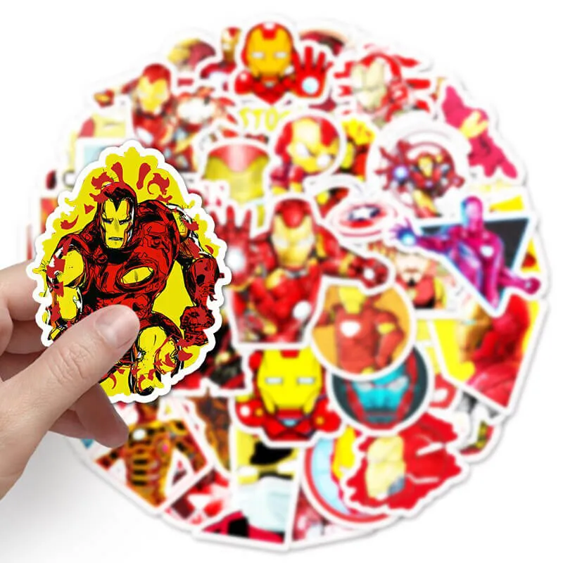 Iron Man Sticker Set