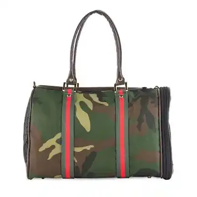 JL Duffel Camouflage Dog Carrier