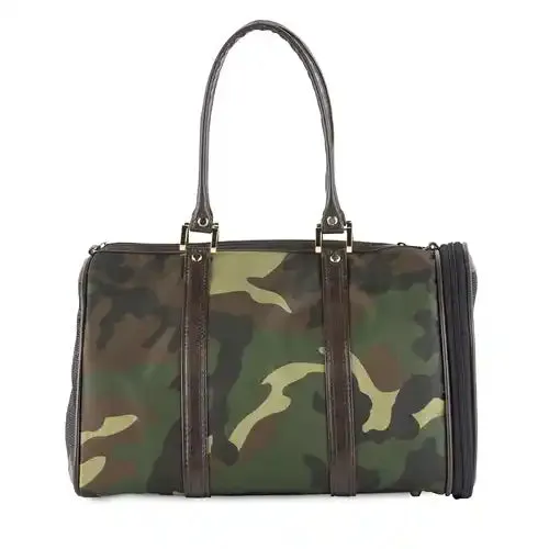 JL Duffel Camouflage Dog Carrier