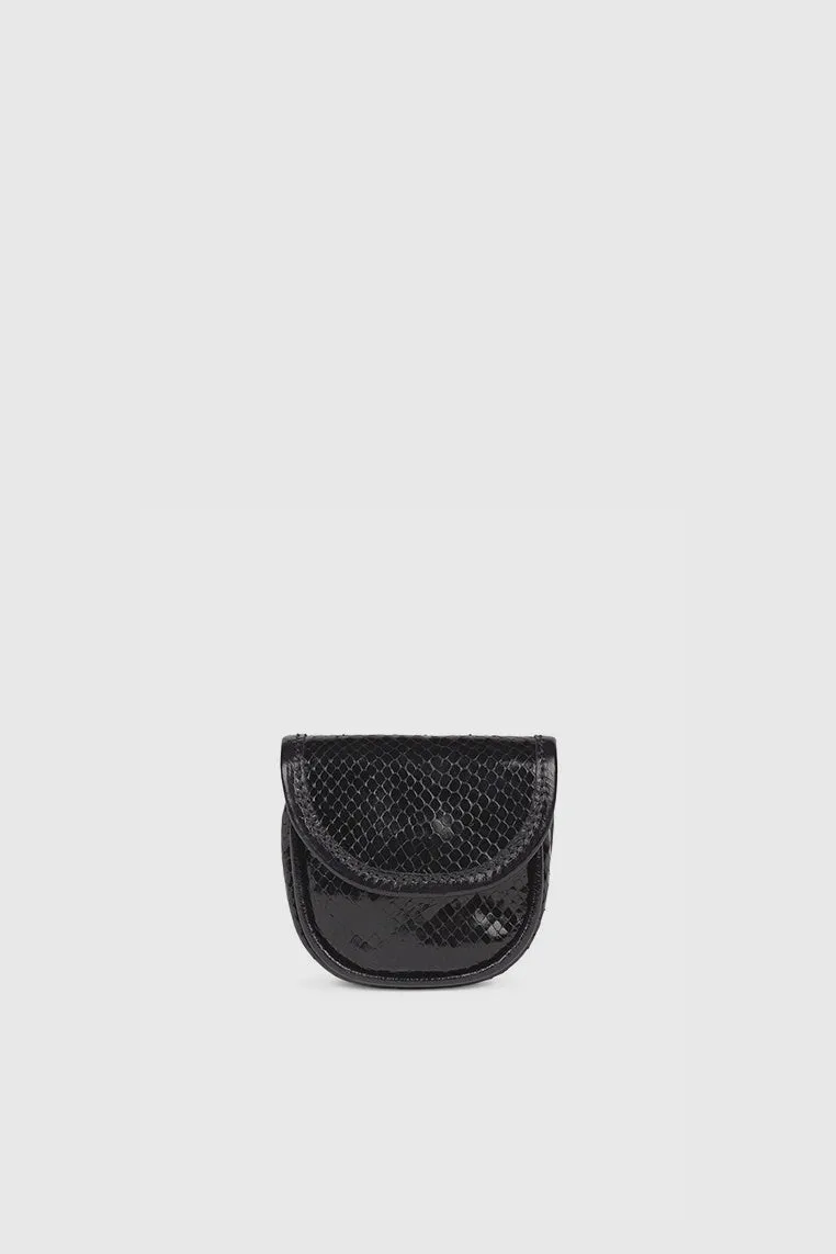 Julius Leather Pouch - Black