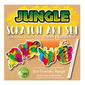 Jungle Mini Scratch Art - Eco Friendly