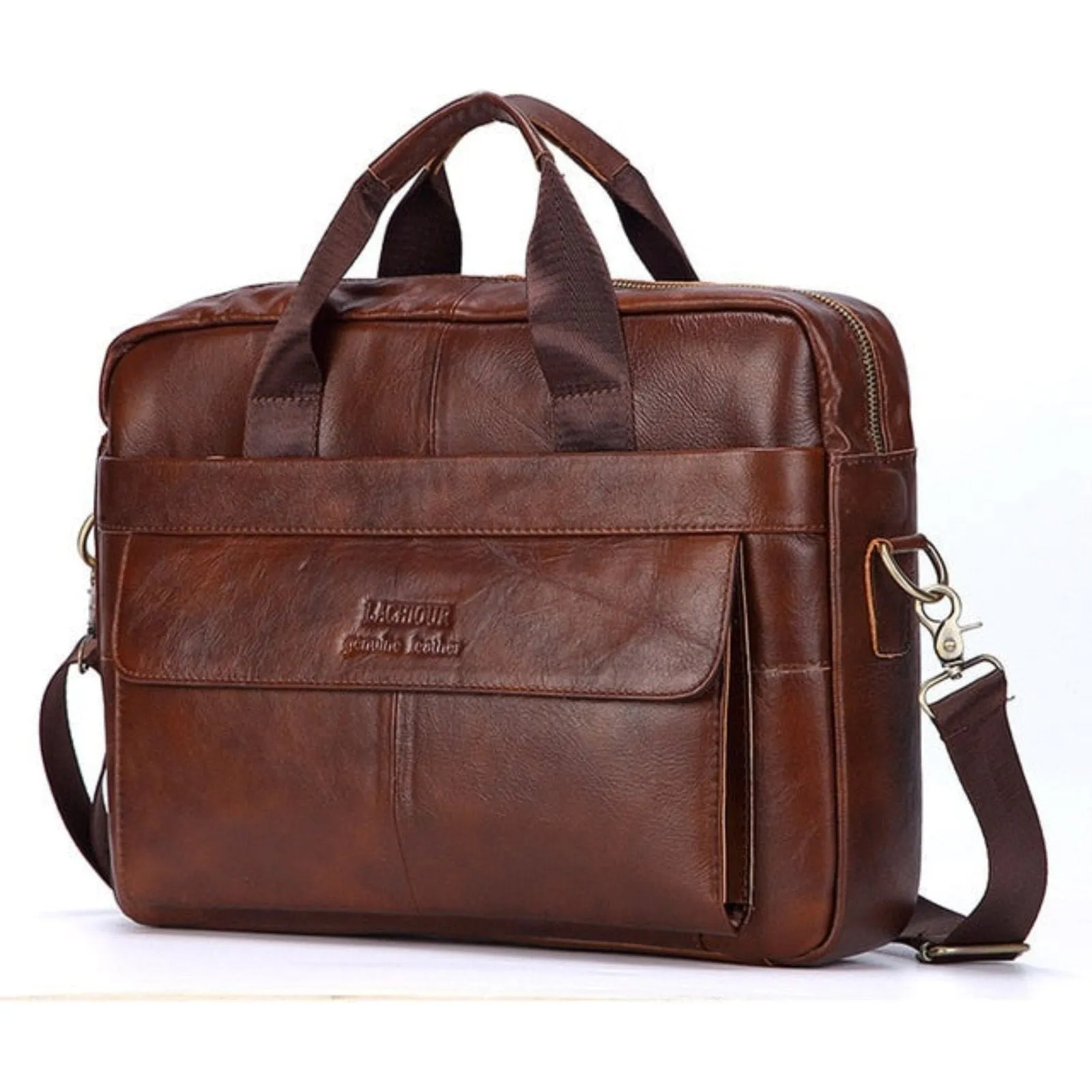 Karsten Tasche - Echtes Leder Laptop Business Reisetasche