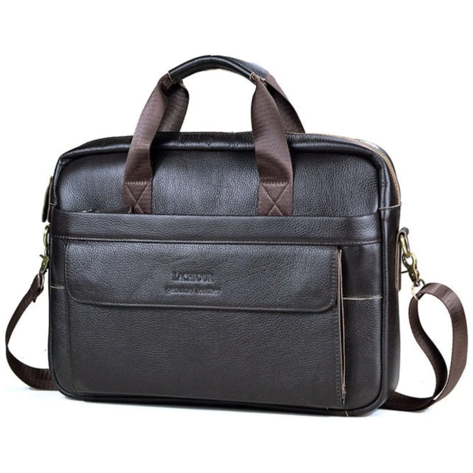 Karsten Tasche - Echtes Leder Laptop Business Reisetasche