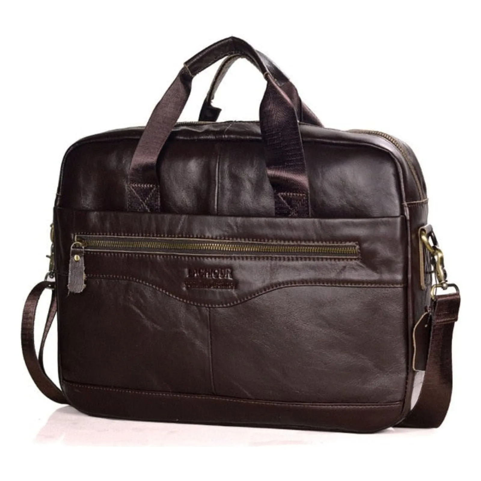 Karsten Tasche - Echtes Leder Laptop Business Reisetasche