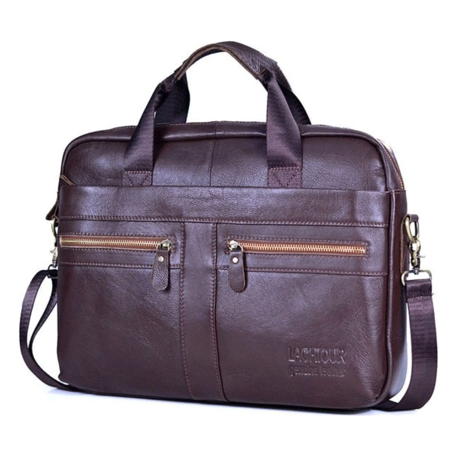 Karsten Tasche - Echtes Leder Laptop Business Reisetasche