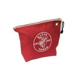 Klein Canvas Tool Bag w/Zipper - 5539RED