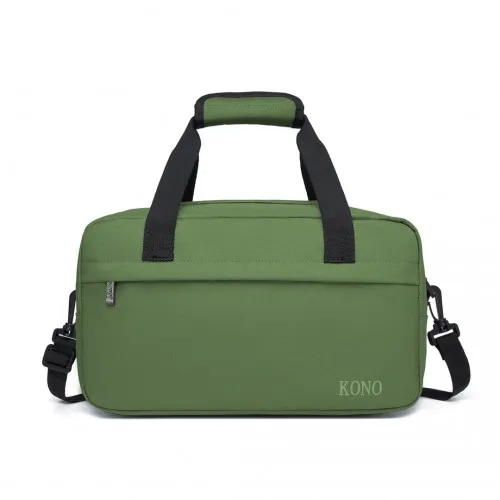 Kono Lightweight Multi Purpose Unisex Sports Travel Duffel Bag - Green