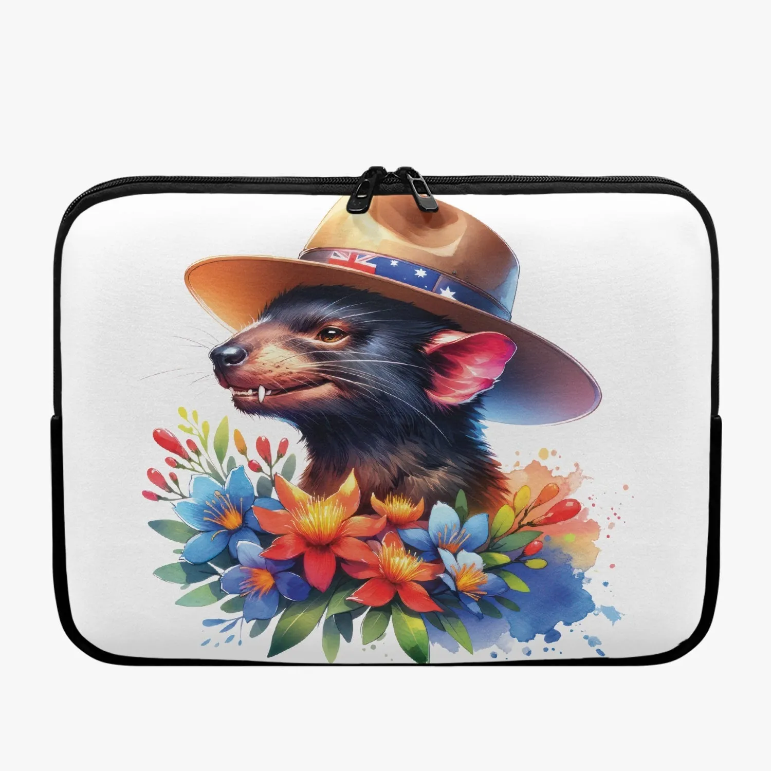 Laptop Sleeve - without handles - Australian Animals - Tasmanian Devil