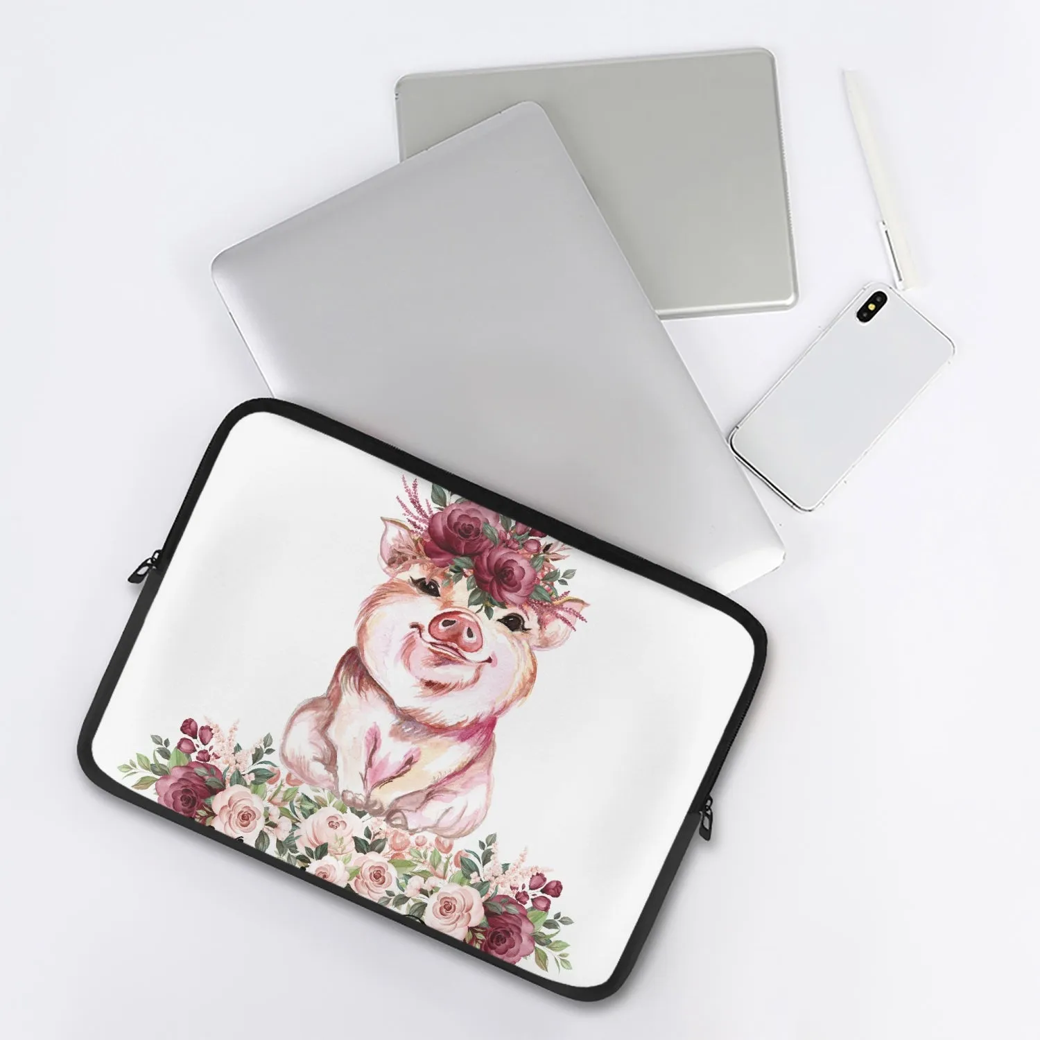 Laptop Sleeve - without handles - Pig