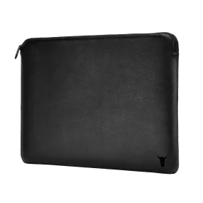 Leather Laptop Sleeve with Zip Closure (for 13" to 16”)