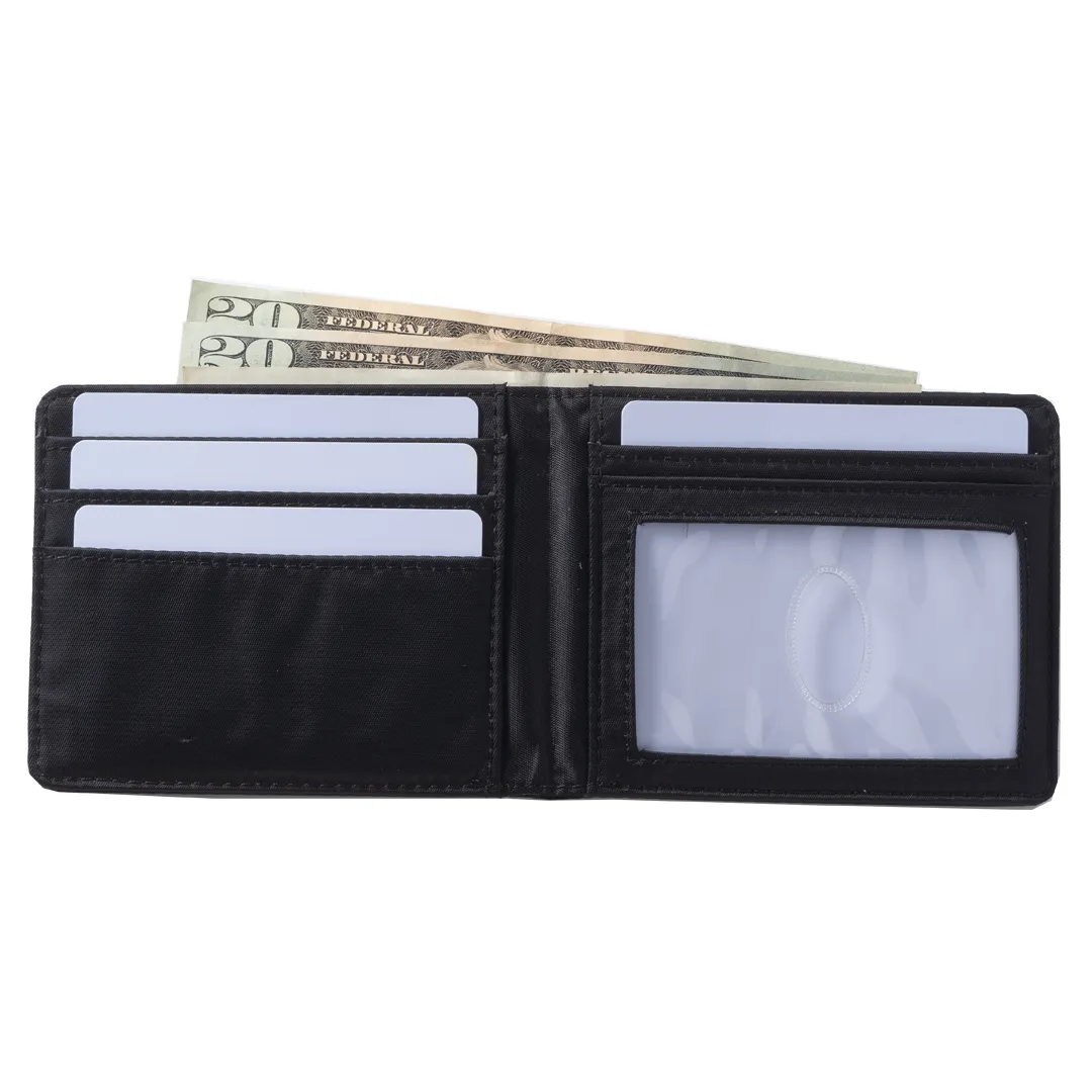 Leather Multi Bi-Fold Black