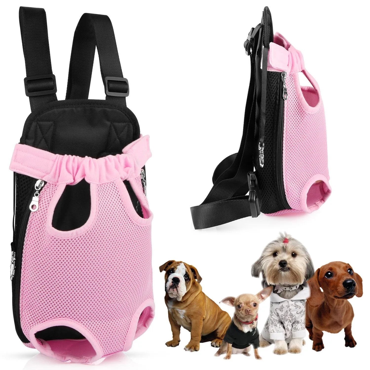 Leg-Out Pet Backpack Carrier Travel Bag