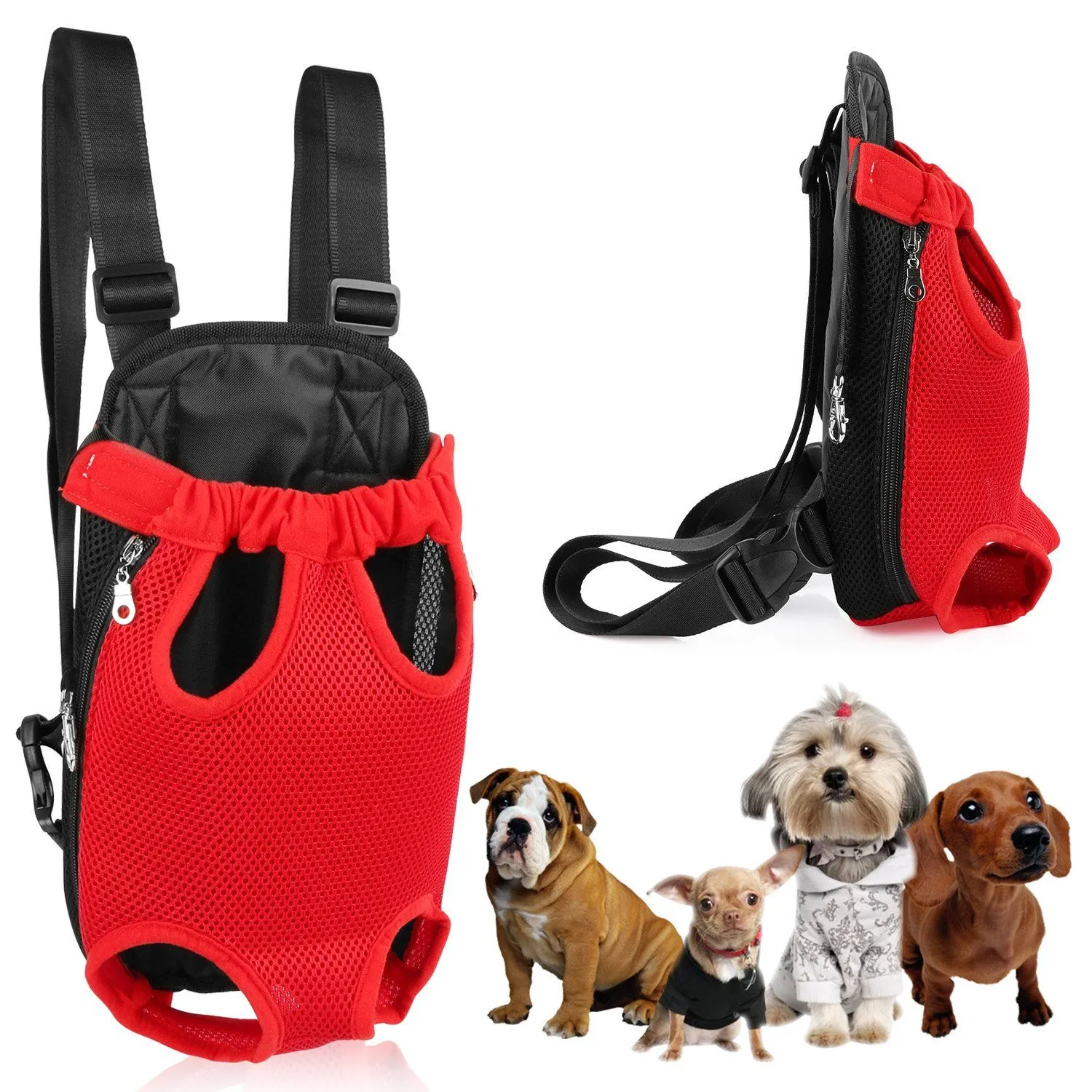 Leg-Out Pet Backpack Carrier Travel Bag