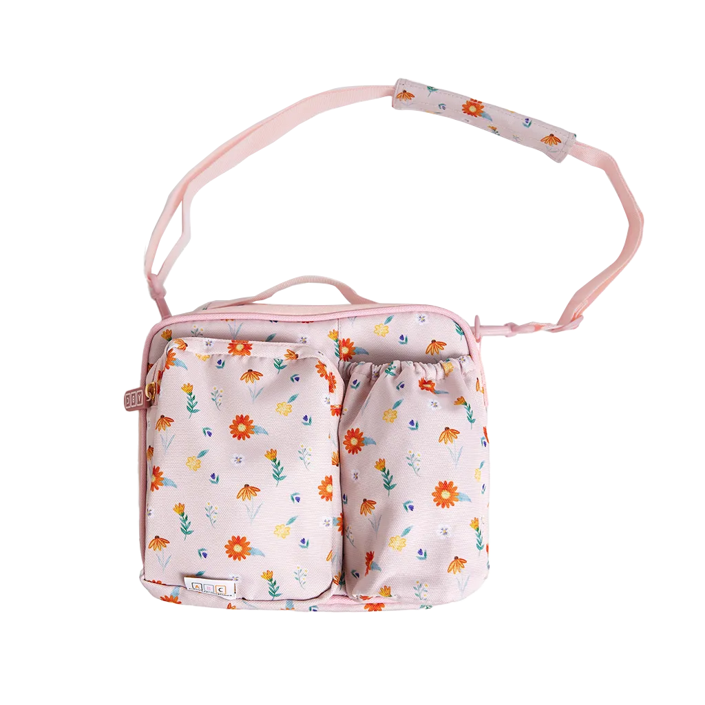 Lunch Bag Wildflower Ripe Peach