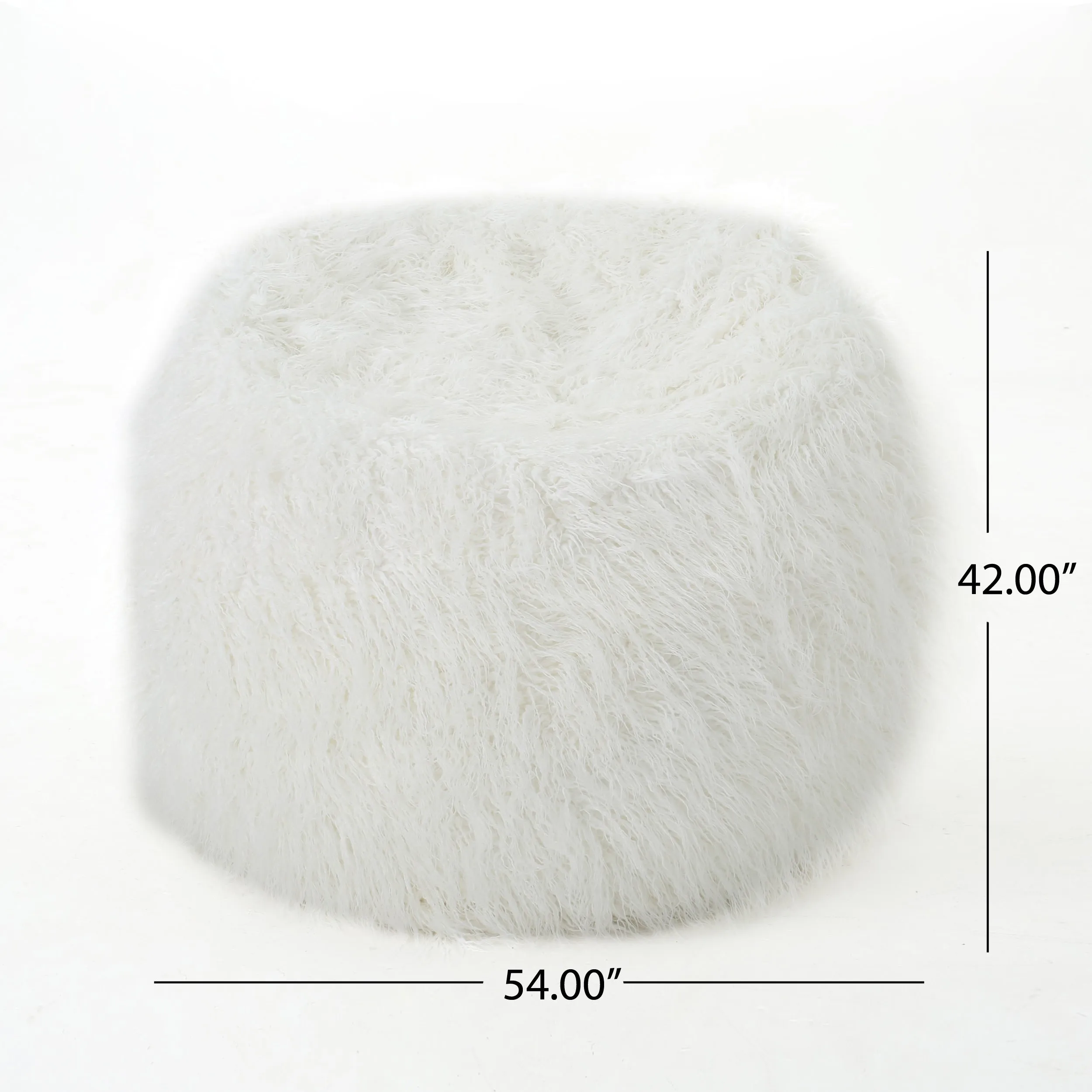 Lycus Faux Fur Bean Bag Chair