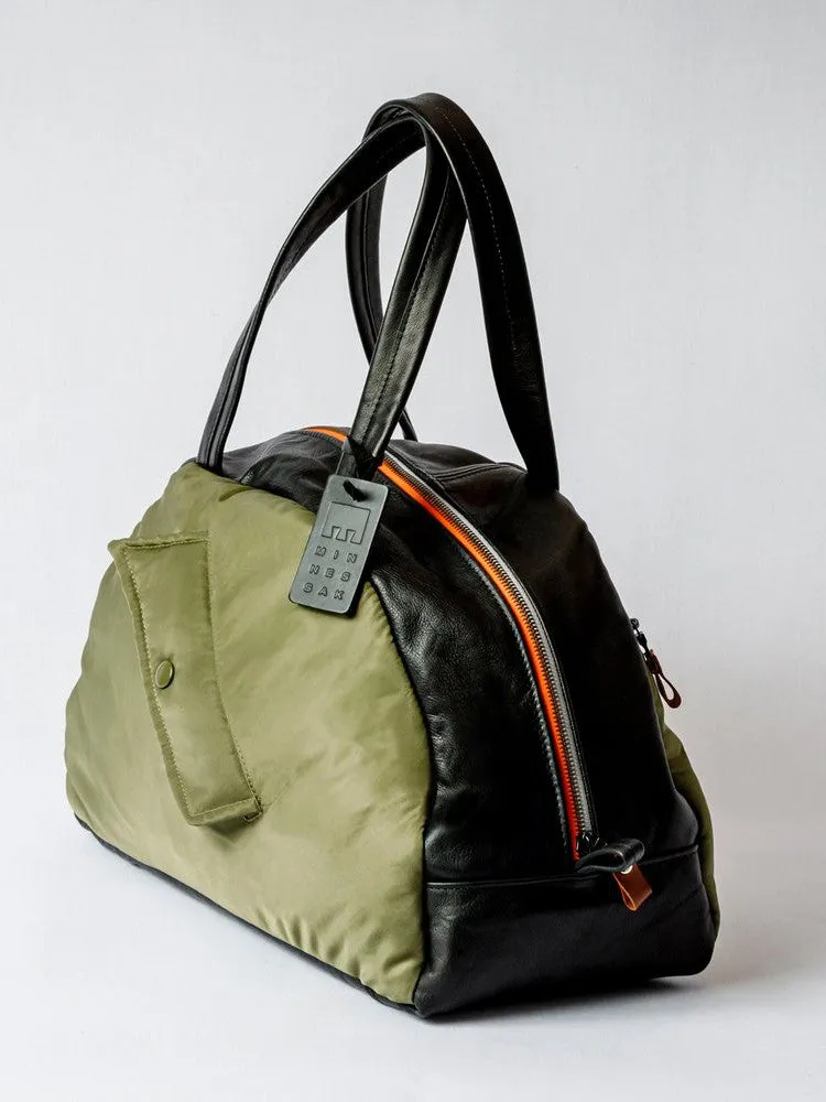 MA1 Traveler Bag in Olive by Minnessak