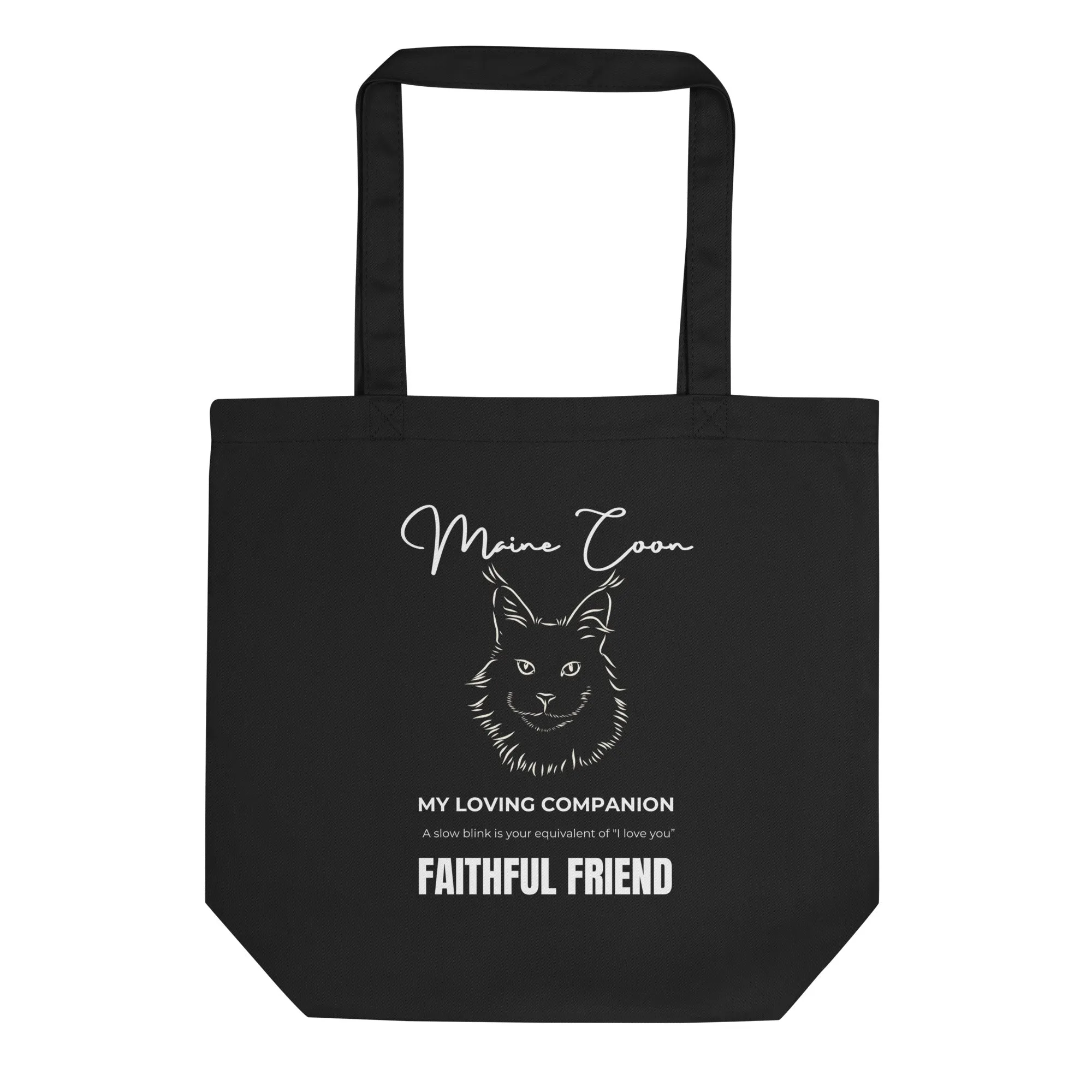 Maine Coon print, eco Tote Bag