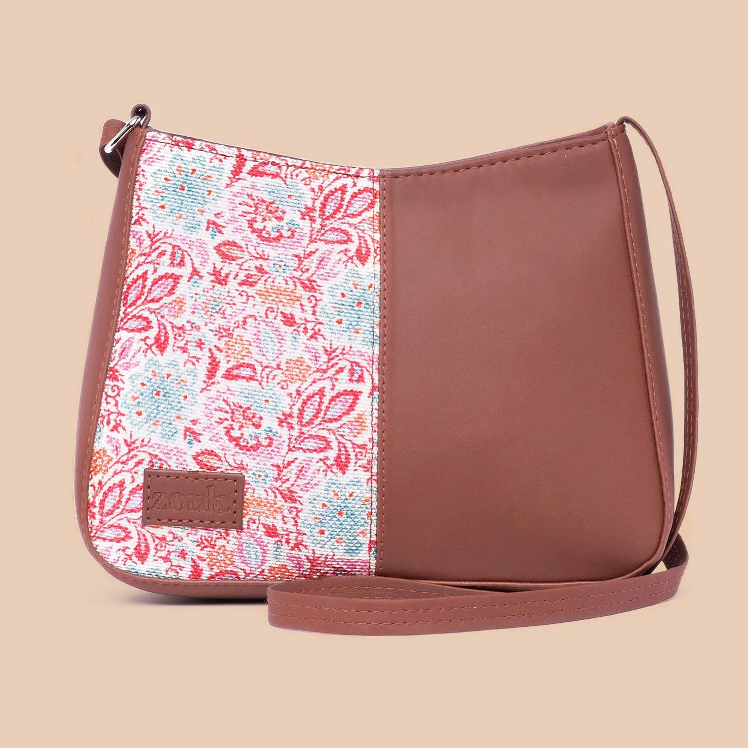 Mangalore Blossoms Boat Sling Bag