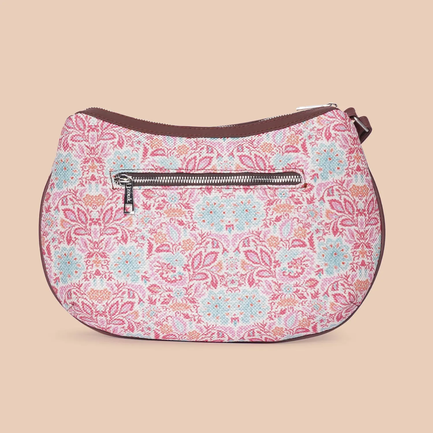 Mangalore Blossoms Structured Shoulder Bag