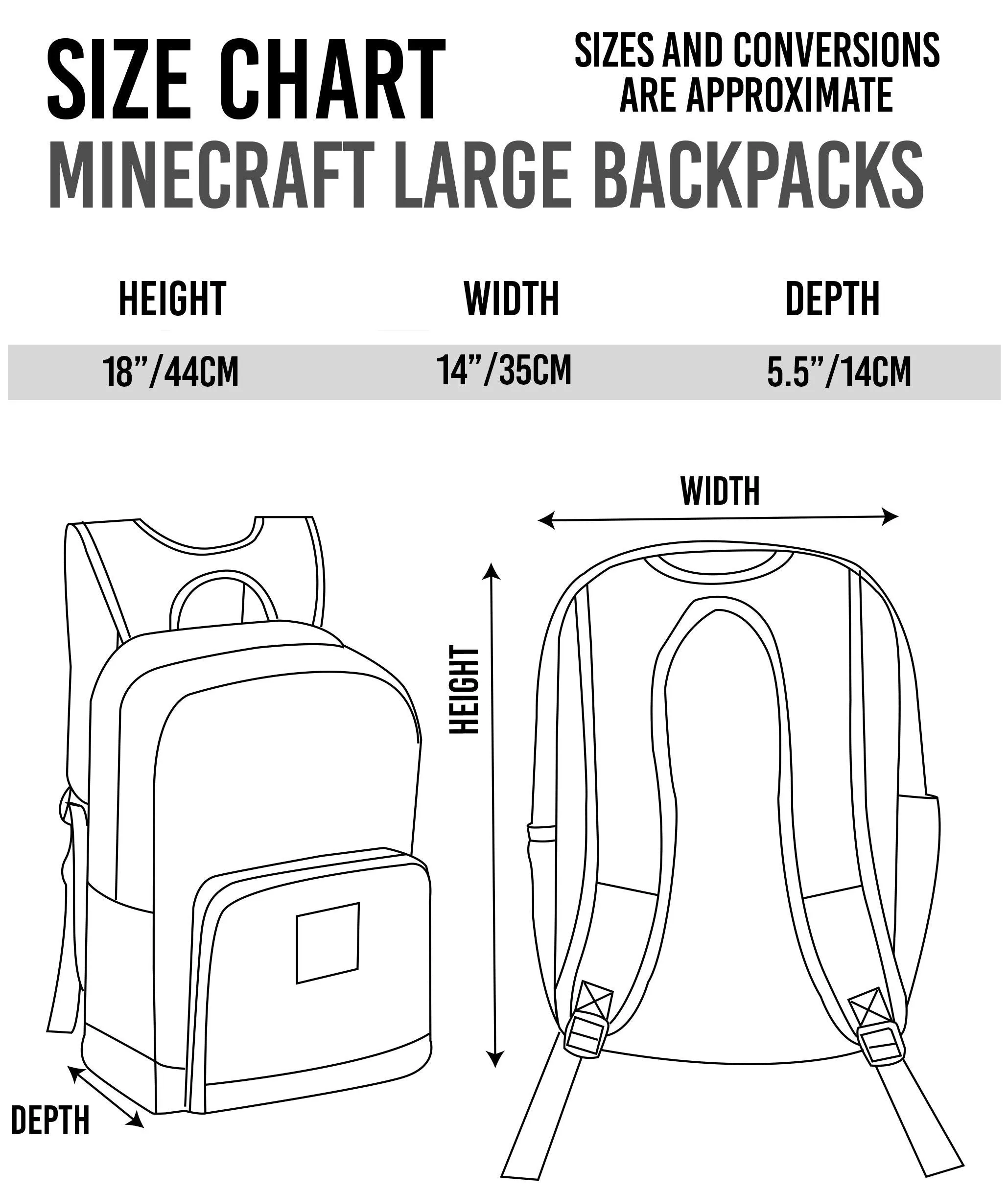 Minecraft Sword Adventure Backpack