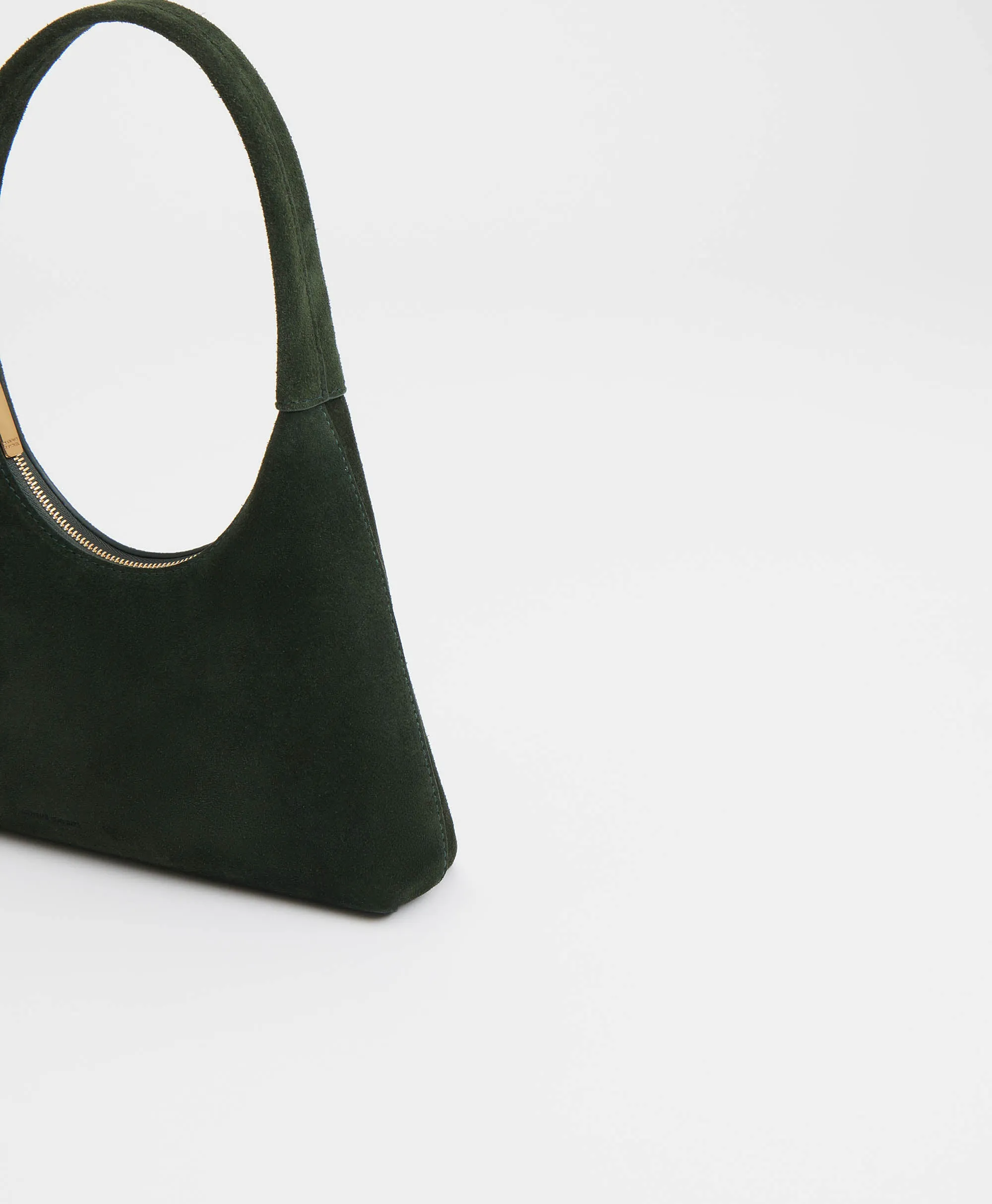 Mini Candy Bag - Moss Suede