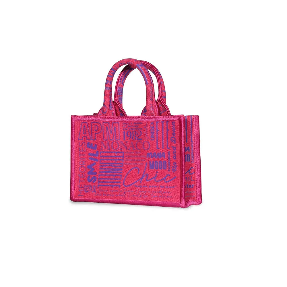 Mini Purple ÉTÉ Tote Bag