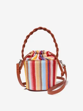 Missoni Girls Striped Bucket Bag in Multicolour (20cm)