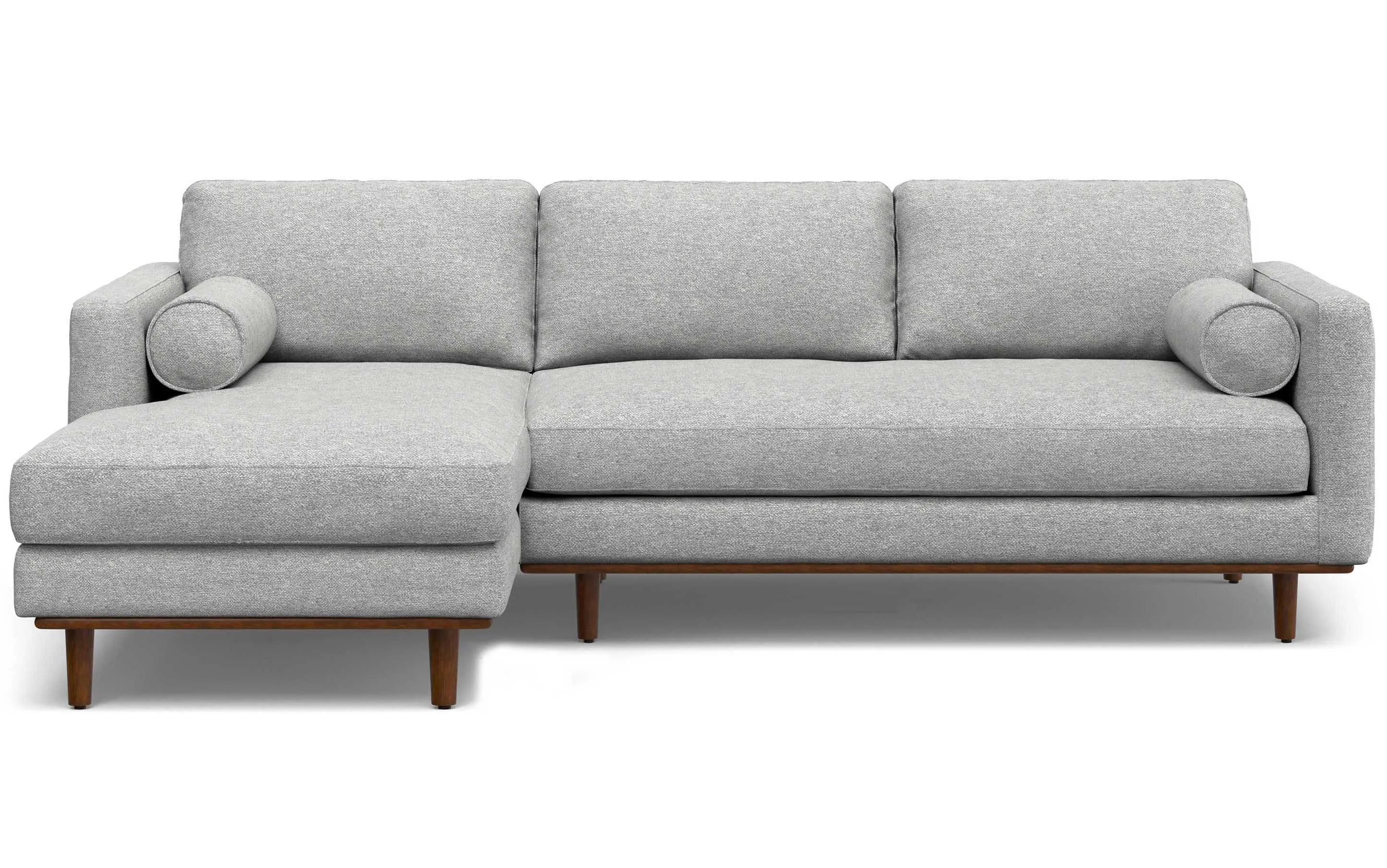 Morrison Left Sectional in Woven-Blend Fabric