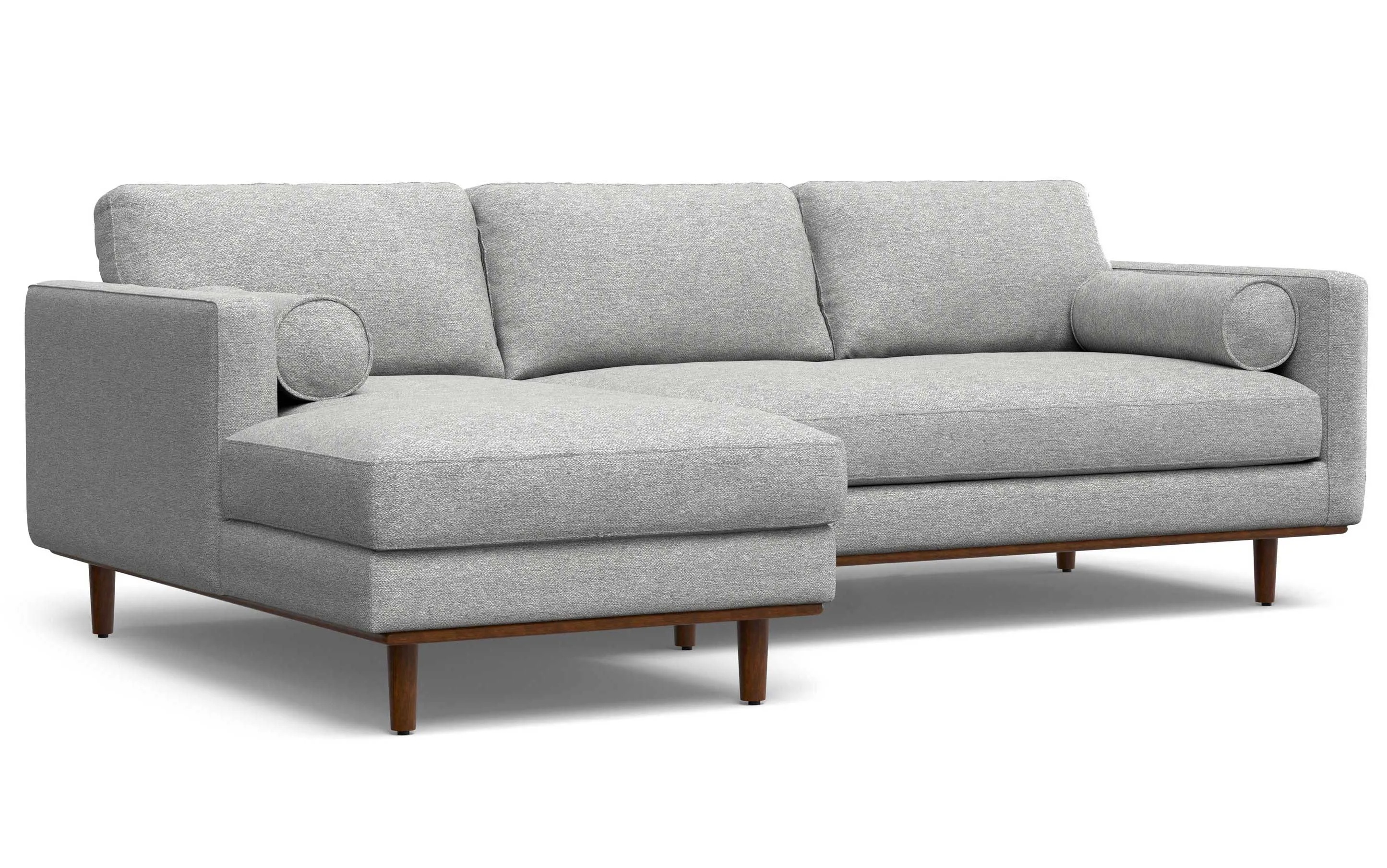 Morrison Left Sectional in Woven-Blend Fabric