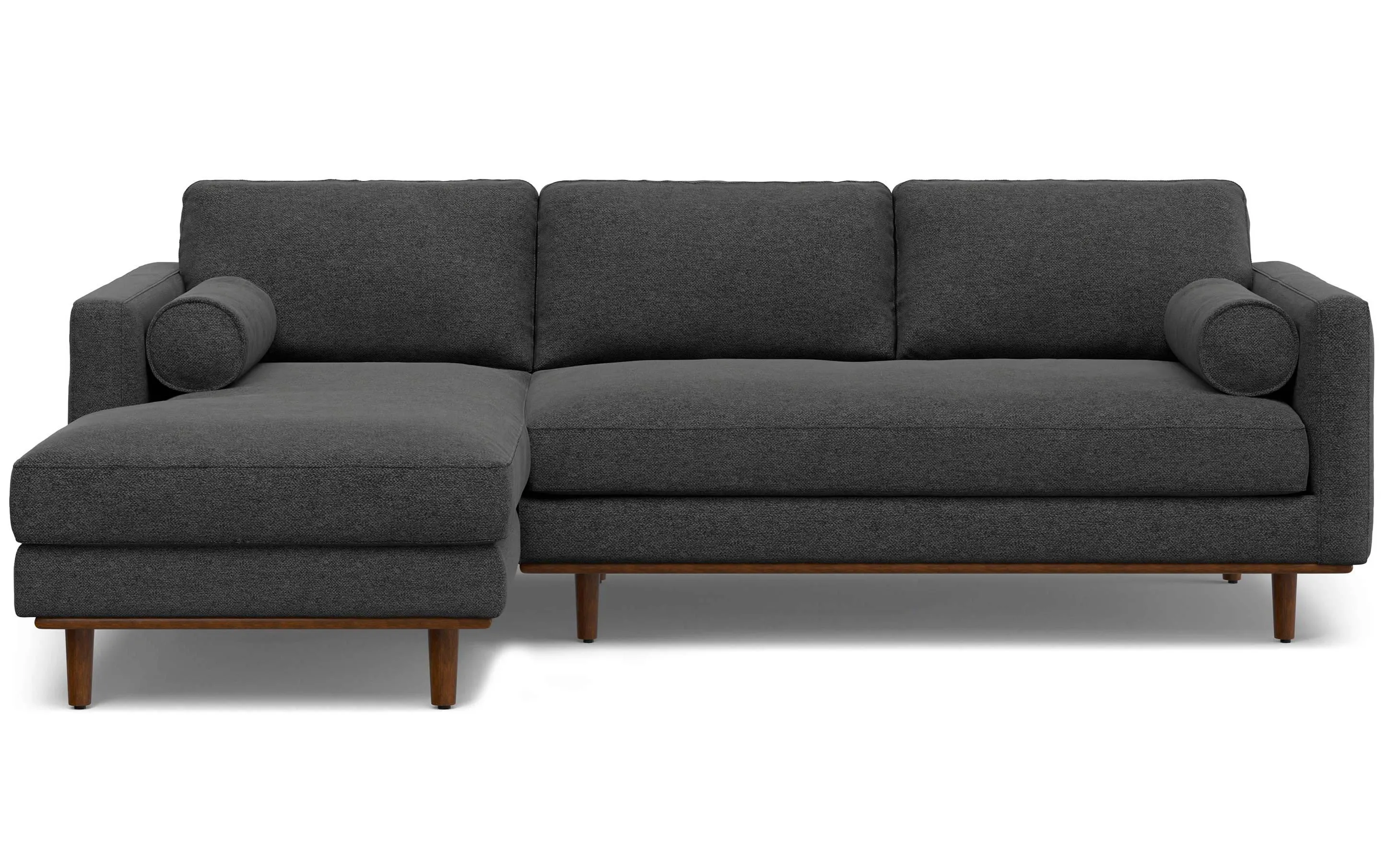 Morrison Left Sectional in Woven-Blend Fabric