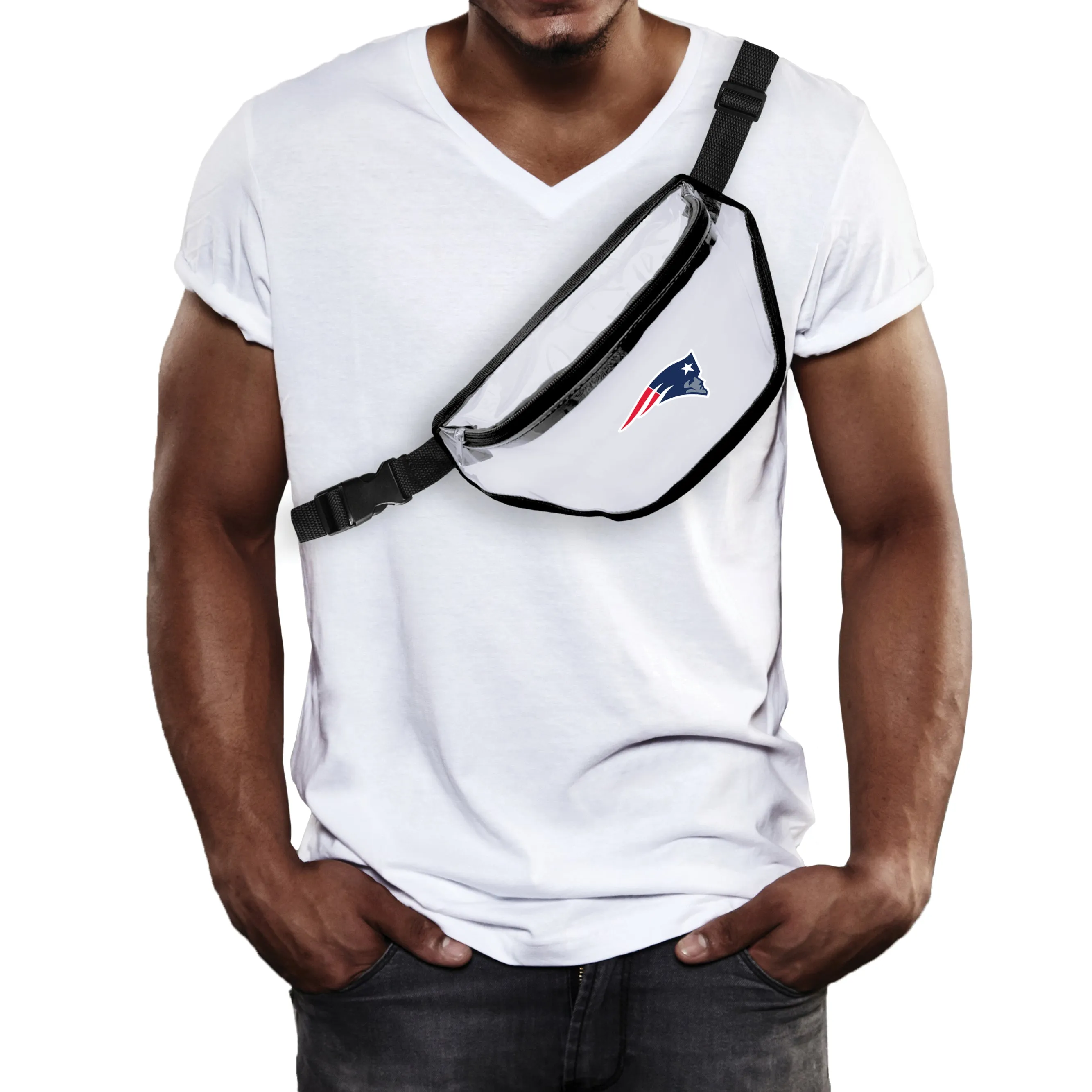 New England Patriots Clear Fanny Pack