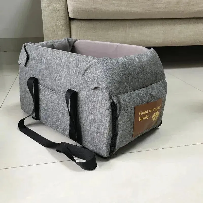 New Portable Cat Dog Bed Travel Central Control Car Safety Pet Seat Transport Dog Carrier