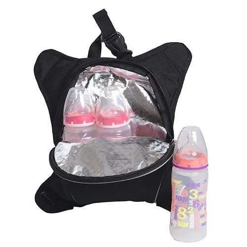 Obersee Travel Baby Bottle Cooler Bag | Attachment for Obersee Diaper