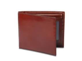 Old Leather Italia Euro Credit Wallet w/I.D. Passcase - RFID